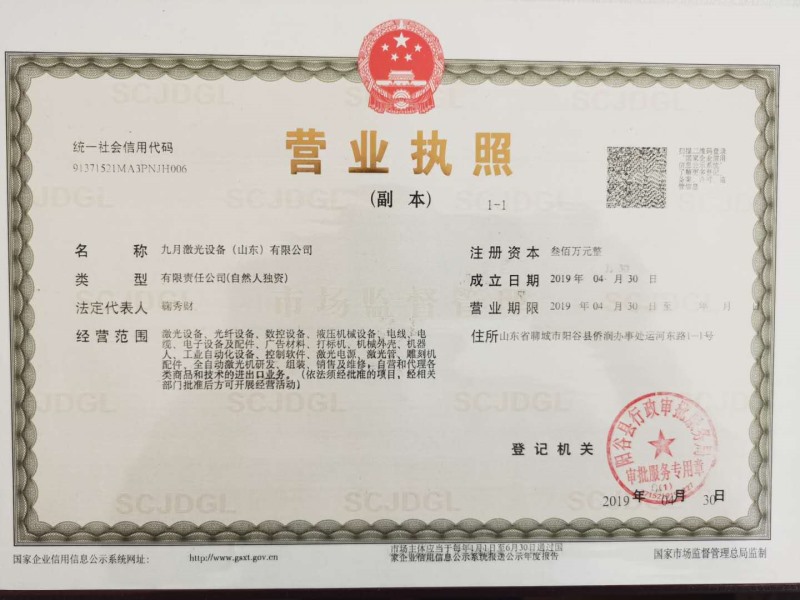 Business license